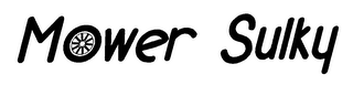 MOWER SULKY