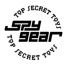 SPY GEAR TOP SECRET TOYS