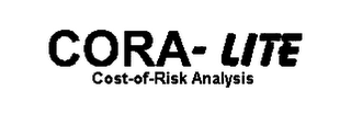 CORA-LITE COST-OF-RISK ANALYSIS