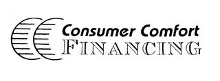 CC CONSUMER COMFORT FINANCING