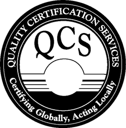 QUALITY CERTIFICATION SERVICES CERTIFYING GLOBALLY, ACTING LOCALLY