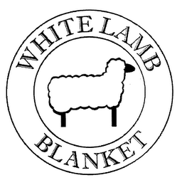 WHITE LAMB BLANKET