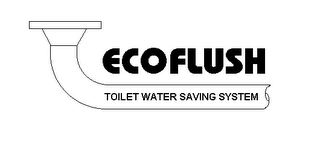 ECOFLUSH TOILET WATER SAVING SYSTEM