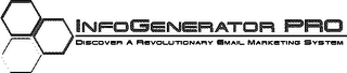 INFO GENERATOR PRO DISCOVER A REVOLUTIONARY EMAIL MARKETING SYSTEM