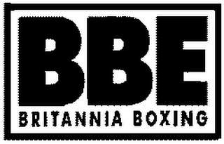 BBE BRITANNIA BOXING