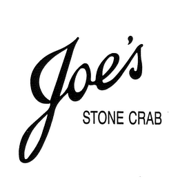 JOE'S STONE CRAB