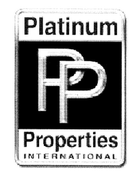 PP PLATINUM PROPERTIES INTERNATIONAL