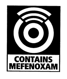 CONTAINS MEFENOXAM