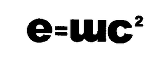 E=WC2