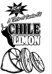 NEW FLAVOR ENHANCER A TASTE OF SANTA FE CHILE LIMON