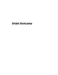 BRIDAL BOOTCAMP