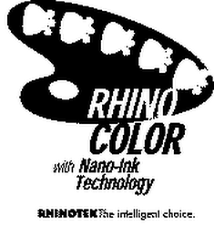 RHINO COLOR WITH NANO-INK TECHNOLOGY