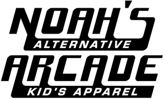 NOAH'S ARCADE ALTERNATIVE KID'S APPAREL