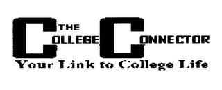 THE COLLEGE CONNECTOR YOUR LINK TO COLLEGE LIFE