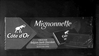 MIGNONNETTE COTE D'OR COTE D'OR NOIR DE NOIR BELGIAN DARK CHOCOLATE 24 MIGNONNETTES NET WT 8.46OZ (240G)