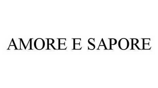 AMORE E SAPORE