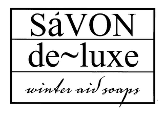 SAVON DE~LUXE WINTER AID SOAPS