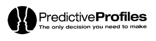 PREDICTIVE PROFILES, THE ONLY DECISION YOU NEED TO MAKE