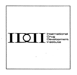 IDDI INTERNATIONAL DRUG DEVELOPMENT INSTITUTE