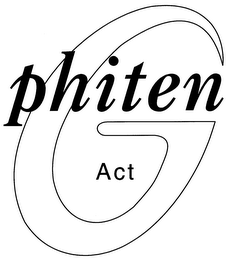 PHITEN G ACT