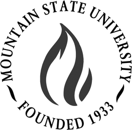 MOUNTAIN STATE UNIVERSITY FOUNDED 1933