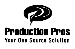 PRODUCTION PROS YOUR ONE SOURCE SOLUTION