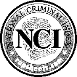 NCI NATIONAL CRIMINAL INDEX RAPSHEETS.COM