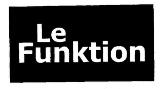 LE FUNKTION