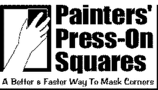 PAINTERS' PRESS-ON SQUARES A BETTER & FASTER WAY TO MASK CORNERS