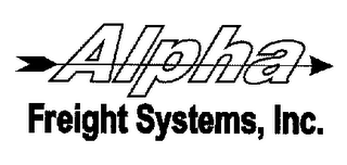 ALPHA FREIGHT SYSTEMS, INC.