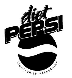 DIET PEPSI LIGHT CRISP REFRESHING