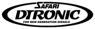 SAFARI DTRONIC FOR NEW GENERATION DIESELS