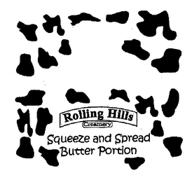 SQUEEZE AND SPREAD BUTTER PORTION ROLLING HILLS CREAMERY