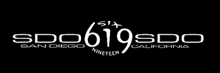SDO SAN DIEGO SIX NINETEEN 619 SDO CALIFORNIA