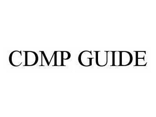 CDMP GUIDE