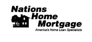 NATIONS HOME MORTGAGE AMERICA'S HOME LOAN SPECIALISTS