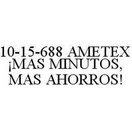 10-15-688 AMETEX ¡MAS MINUTOS, MAS AHORROS!