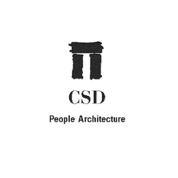 CSD PEOPLE ARCHITECTURE