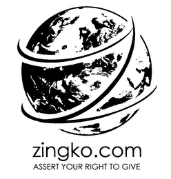 ZINGKO.COM ASSERT YOUR RIGHT TO GIVE