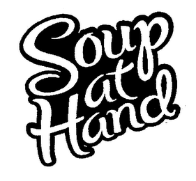 SOUP AT HAND