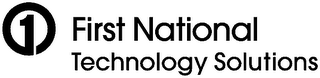 FIRST NATIONAL TECHNOLOGY SOLUTIONS