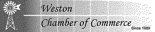 WESTON CHAMBER OF COMMERCE SINCE 1989