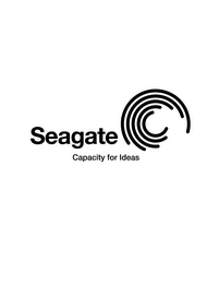 SEAGATE CAPACITY FOR IDEAS