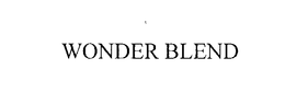 WONDER BLEND