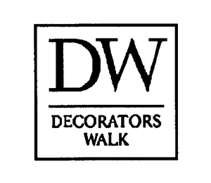 DW DECORATORS WALK