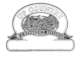 UP COUNTRY A GENUARDI'S EXCLUSIVE