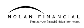 NOLAN FINANCIAL TURNING YOUR FINANCIAL VISION INTO REALITY.