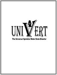 UNIVERT - THE UNIVERSAL SPRINKLER WATER DRAIN DIVERTER