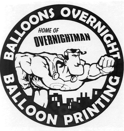 HOME OF OVERNIGHTMAN BALLOONS OVERNIGHT BALLOON PRINTING