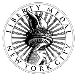 LIBERTY MEDAL NEW YORK CITY